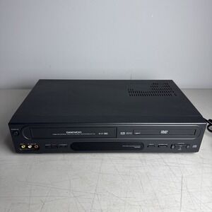 Daewoo 6 Head  DVD VCR VHS Combo Player DV6T834NP Tested No Remote